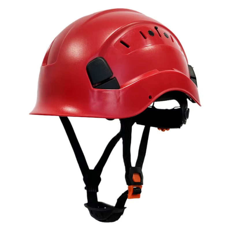 Construction Safety Helmet ABS Hard Hat Adjustable Ventilation System Y Type 6 Suspension Points Outdoor Work Head Protection